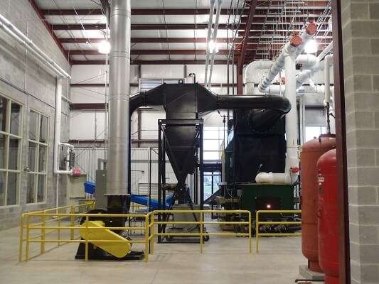Biomass Boiler Room