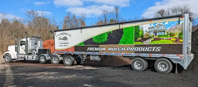 AM Logging Truck Trailer